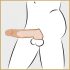 Realistixxx - Prstenasta navlaka za penis - 16cm (natur)