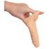 Realistixxx - Prstenasta navlaka za penis - 16cm (natur)
