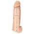 Realistixxx - Prstenasta navlaka za penis - 16cm (natur)