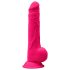 Silexd 9,5 - vakuumski dildo sa testisima - 24cm (roze)