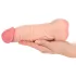 Nature Skin - 2 u 1 veštačka vagina i navlaka za penis (prirodna)