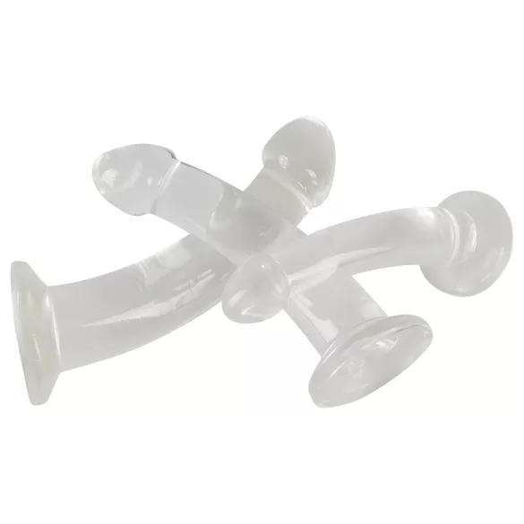 Crystal Clear - set prozirnih analnih dilda - 3 dela