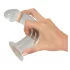Crystal Clear - set prozirnih analnih dilda - 3 dela
