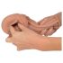 You2Toys Pussy to Go Delicious - veštačka vagina (tamna prirodna)
