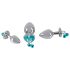 You2Toys - Set analnih čepova + povodac (srebrni)
