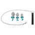 You2Toys - Set analnih čepova + povodac (srebrni)
