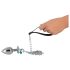You2Toys - Set analnih čepova + povodac (srebrni)
