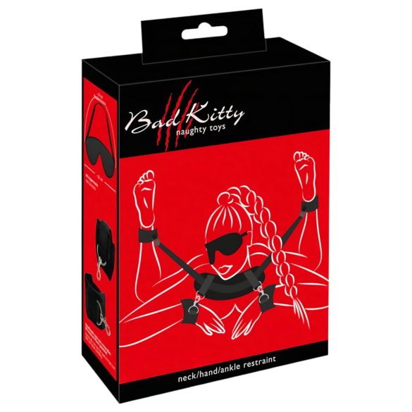 Bad Kitty - set za vezivanje crno