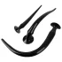 You2Toys - ekstra dugačak analni plug set (3 dela) - crna