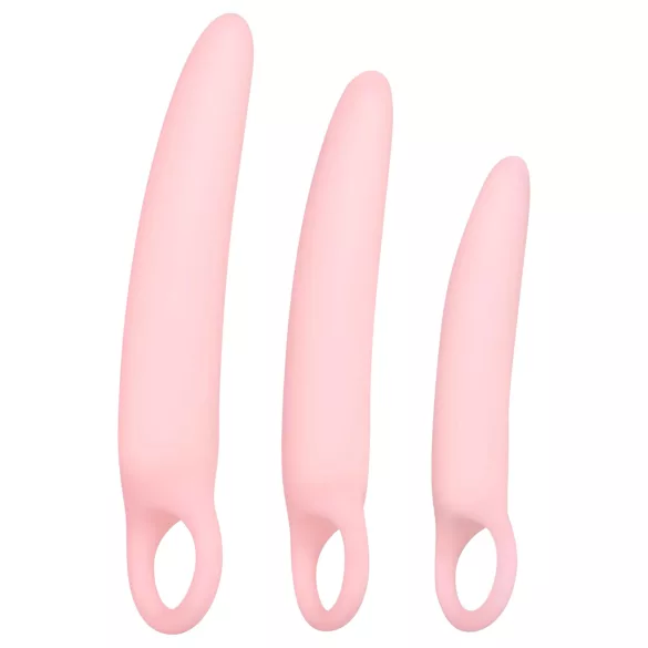 SMILE - Trenažeri za vaginu - set dildića - roze (3 dela)