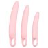 SMILE - Trenažeri za vaginu - set dildića - roze (3 dela)