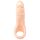 Realistixxx Double F - Realistični dildo sa prstenom za penis (prirodna boja)