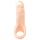 Realistixxx Double F - Realistični dildo sa prstenom za penis (prirodna boja)