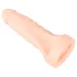 Realistixxx Double F - Realistični dildo sa prstenom za penis (prirodna boja)