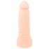 Realistixxx Double F - Realistični dildo sa prstenom za penis (prirodna boja)