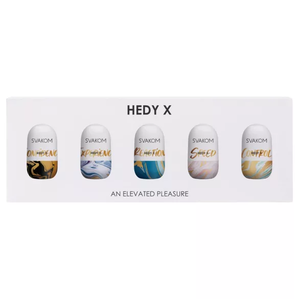 Svakom Hedy X Mixed - Set od 5 masturbacionih jaja