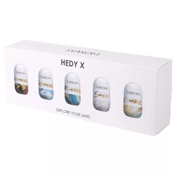 Svakom Hedy X Mixed - Set od 5 masturbacionih jaja