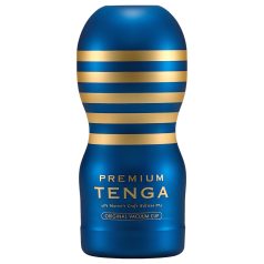 TENGA Premium Original - jednokratni masturbator (plavi)