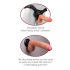 Real Feel Deluxe br. 5 - prirodni, realistični vibrator sa testisima