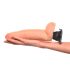Real Feel Deluxe No.7 - prirodni realističan vibrator sa testisima
