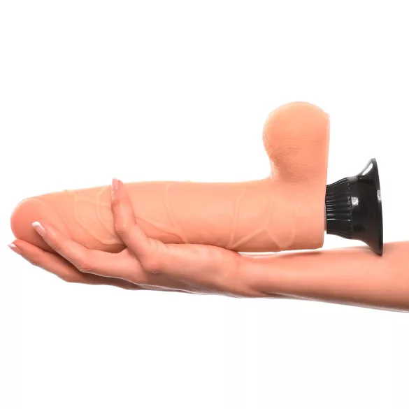 Real Feel Deluxe No.9 - prirodni vibrator sa testisima