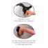 Real Feel Deluxe No.9 - prirodni vibrator sa testisima