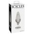 Icicles No. 26 - konusni stakleni analni plug (proziran)