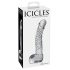Icicles No. 61 - stakleni dildo u obliku penisa (providan)