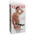 Fetish Strap-On 8 - Crni šuplji strap-on vibrator za nošenje