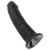 Kraljevski Penis 9 - crni dildo sa postoljem