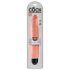 Kralj Cock 10 Stiffy – vodootporni, realistični vibrator (25cm) - prirodna boja