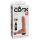 King Cock 8 - Realistični prskajući dildo (20 cm) - prirodna boja
