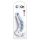 King Cock Clear 19cm - Dildo sa Testisima i Vakum Držačem
