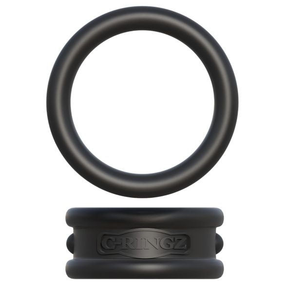 Fantasy C-Ringz - prsten za penis i testise (crni)
