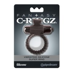   Pipedream Fantasy C-Ringz - vibrirajući prsten za penis (crni)