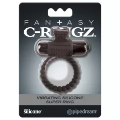   Pipedream Fantasy C-Ringz - vibrirajući prsten za penis (crni)