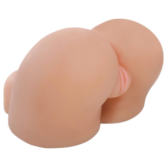 "Zavodljiva Silikonska Ljubavnica - Vaginalni & Analni Masturbator (prirodno)"