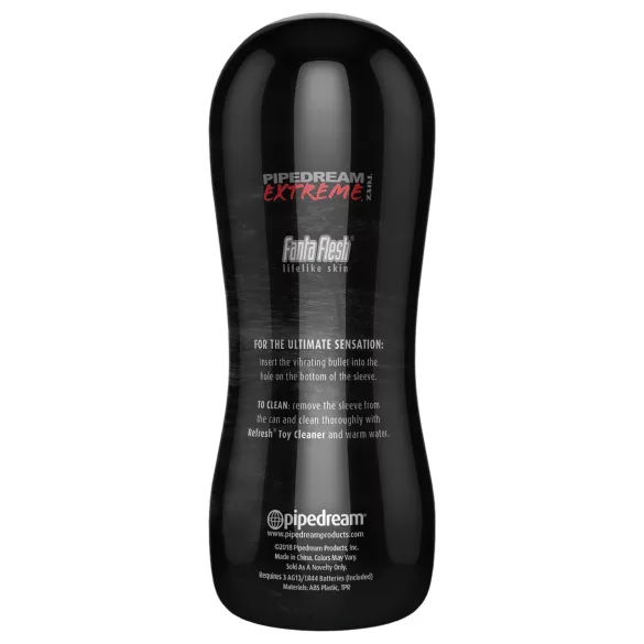 PDX Pussy Vibrating Stroker - Vibrirajuća Veštačka Vagina (prirodna)