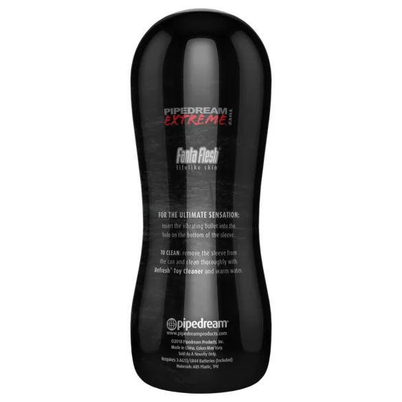 PDX Elite - vibracioni masturbator za anus (natur)