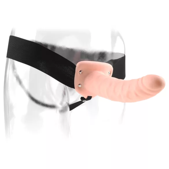 Fetish Fantasy - šuplji strap-on dildo (prirodni)