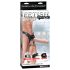 Fetish Strap-On 12 - podesivi, šuplji dildo (natur)