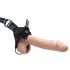Fetish Strap-On 12 - podesivi, šuplji dildo (natur)
