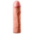 X-TENSION Perfect 1 - Realistični penis rukav (17,7cm) - prirodna boja