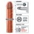X-TENSION Perfect 2 - Realistična navlaka za penis (20,3 cm) - prirodna боја
