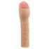 X-TENSION Perfect 2 - Realistična navlaka za penis (20,3 cm) - prirodna боја