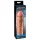 X-TENSION Mega 2 - realistična navlaka za penis (20,3 cm) - prirodna boja