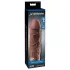 Pipedream X-TENSION Mega 2 - реалистична навлака за пенис (20,3 cm) - тамни натур
