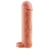 X-TENSION Perfect 1 - Penis prsten sa navlakom (17,7cm) - prirodna boja