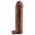 X-TENSION Perfect 2 - Prsten za produžavanje penisa (19cm) - tamna prirodna boja