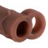 X-TENSION Perfect 2 - Prsten za produžavanje penisa (19cm) - tamna prirodna boja
